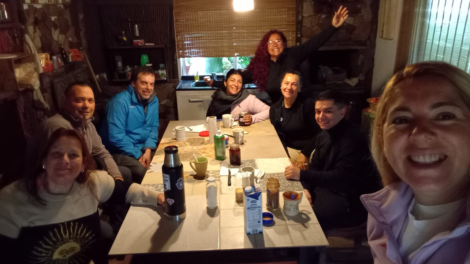 Momento de mate y desconexión
