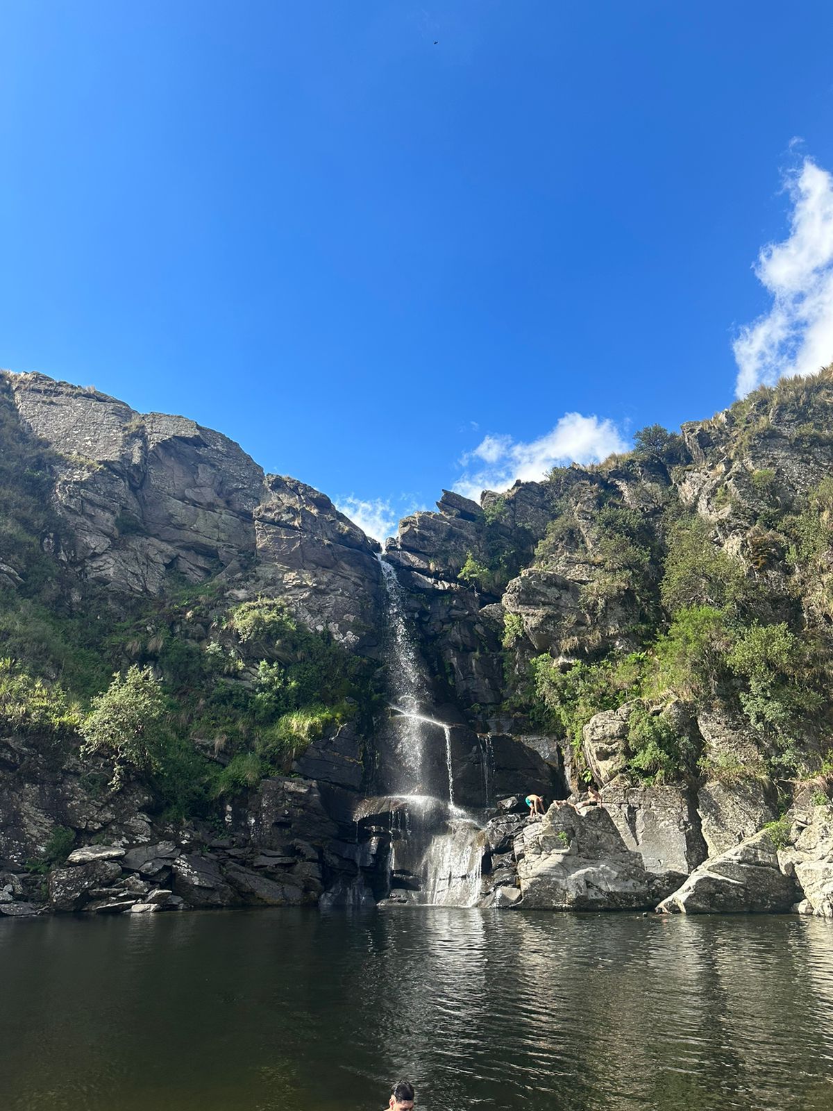 Grupo en Salto del Tigre